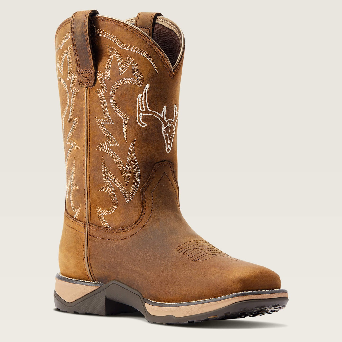Ariat Women Anthem Deer Waterproof Western Boot