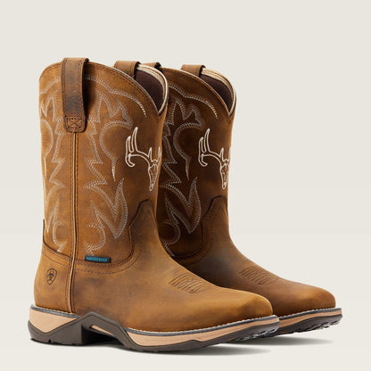 Ariat Women Anthem Deer Waterproof Western Boot