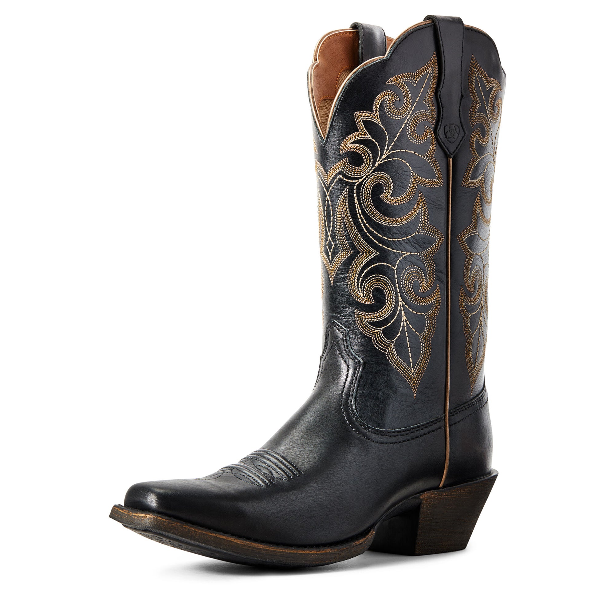 Ariat Women Round Up Square Toe Western Boot