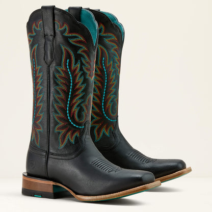 Ariat Women Frontier Tilly Wide Square Toe Western Boot