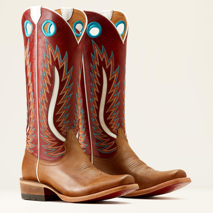 Ariat Women Futurity Fort Worth Narrow Cutter Toe Western Boot