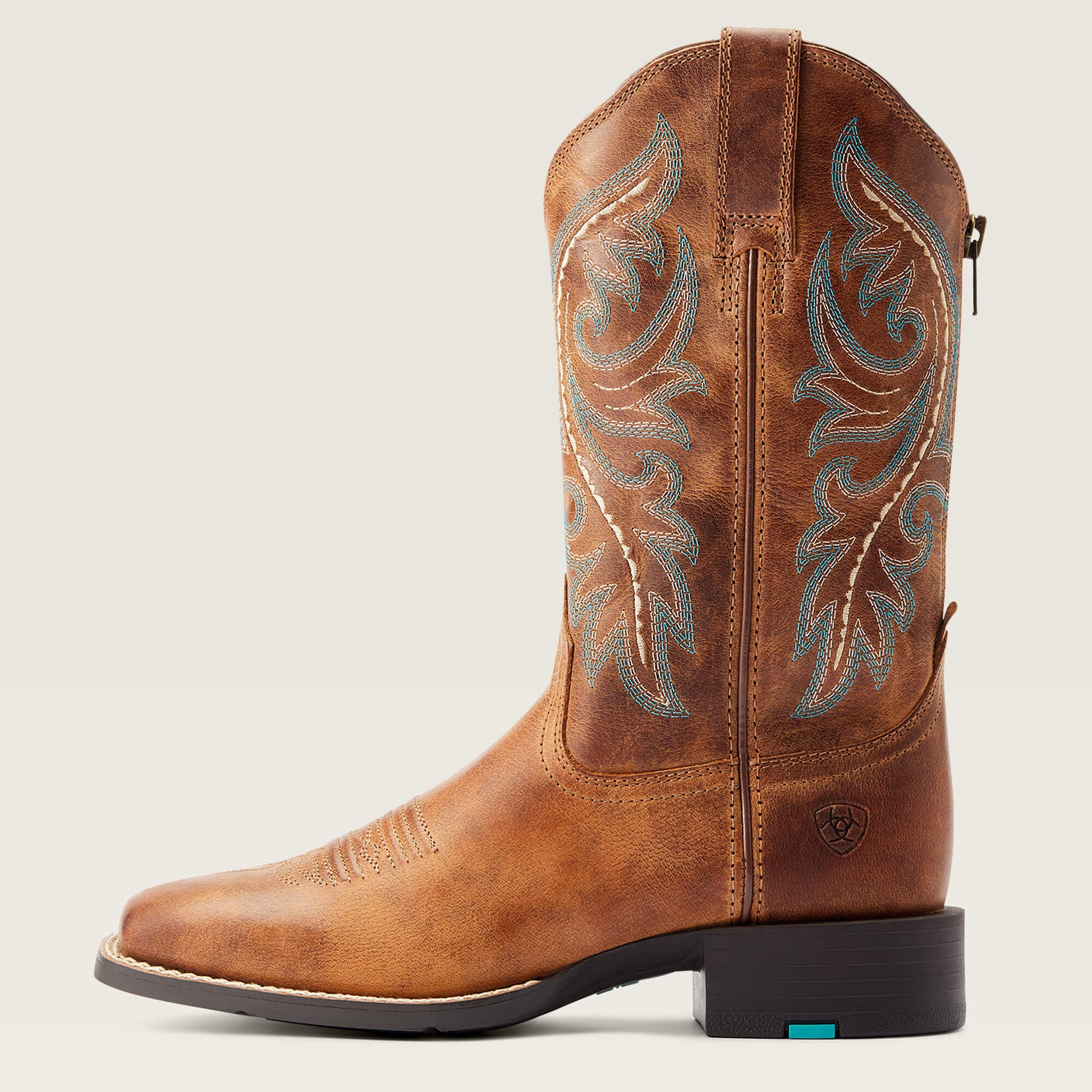 Ariat Women Round Up Back Zip Western Boot