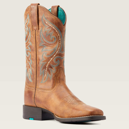 Ariat Women Round Up Back Zip Western Boot