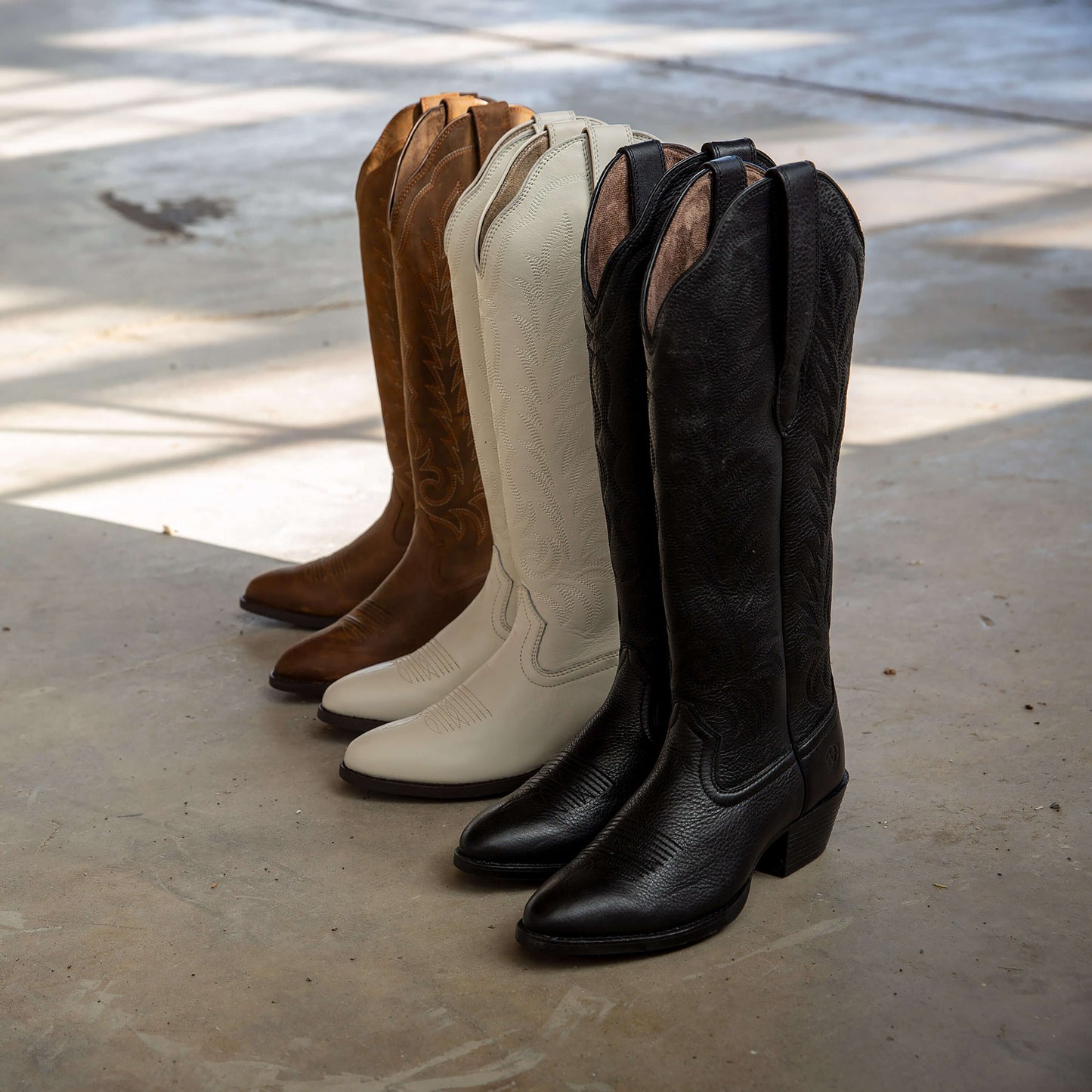 Ariat Women Heritage R Toe Tall Stretchfit Western Boot