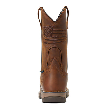 Ariat Women Anthem Patriot Waterproof Composite Toe Work Boot