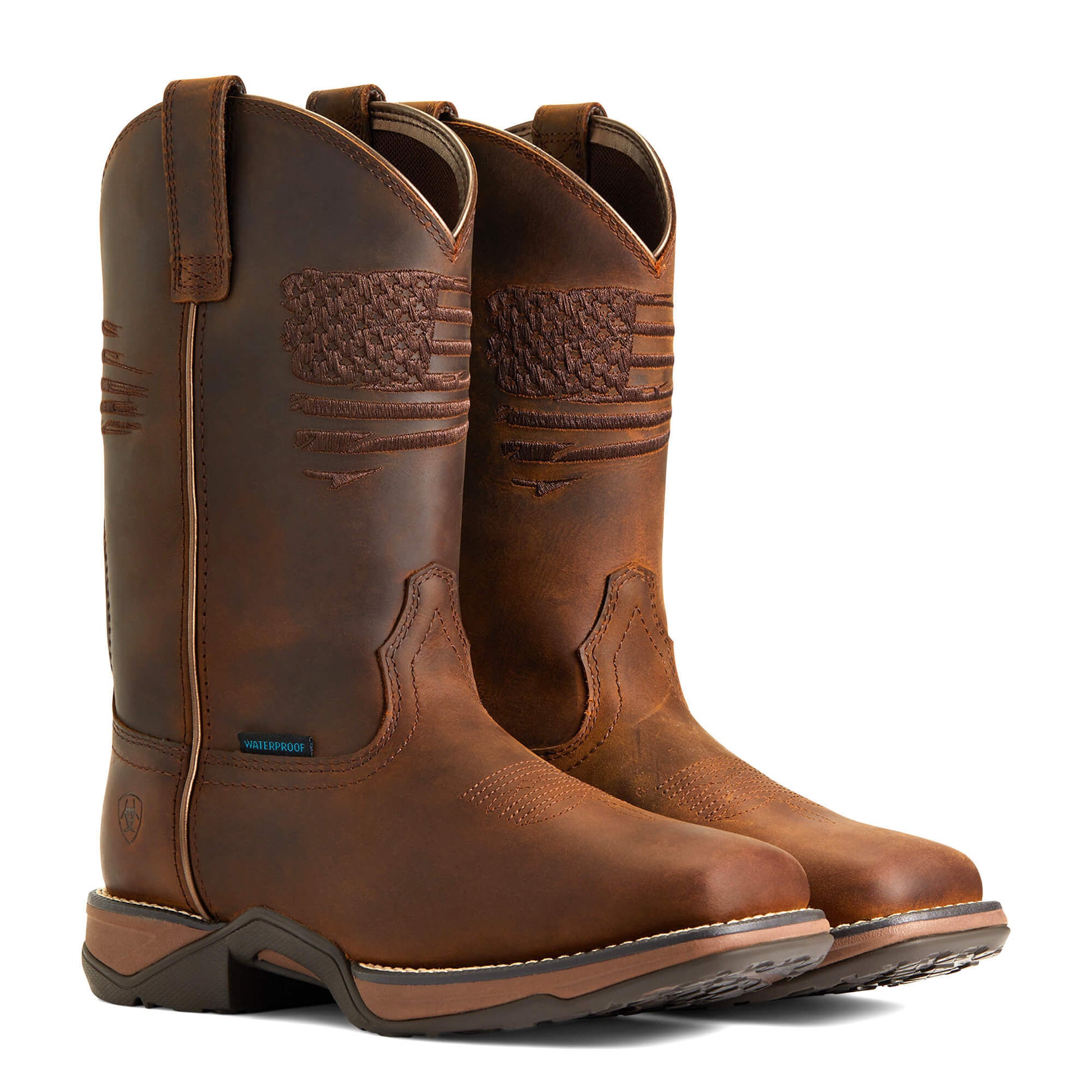 Ariat Women Anthem Patriot Waterproof Composite Toe Work Boot