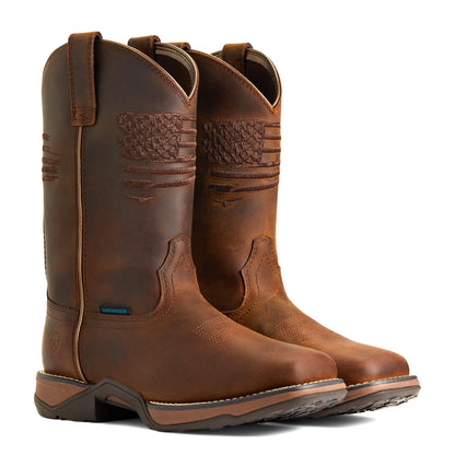 Ariat Women Anthem Patriot Waterproof Composite Toe Work Boot