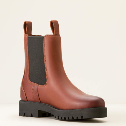 Ariat Women|Trends Wexford Lug Mid Waterproof Chelsea Boot