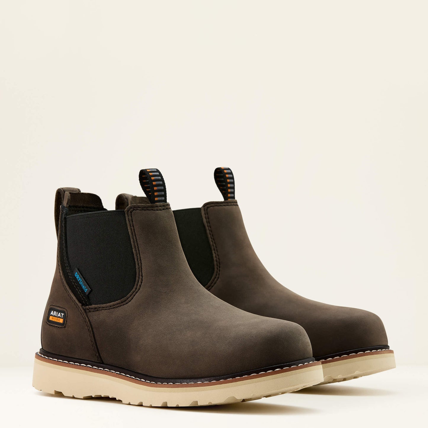 Ariat Women Rebar Wedge Chelsea Waterproof Work Boot