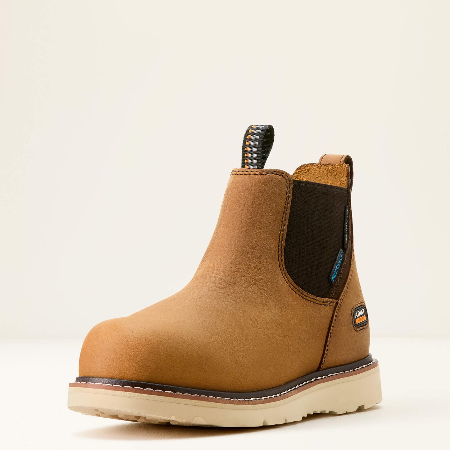 Ariat Women Rebar Wedge Chelsea Waterproof Composite Toe Work Boot