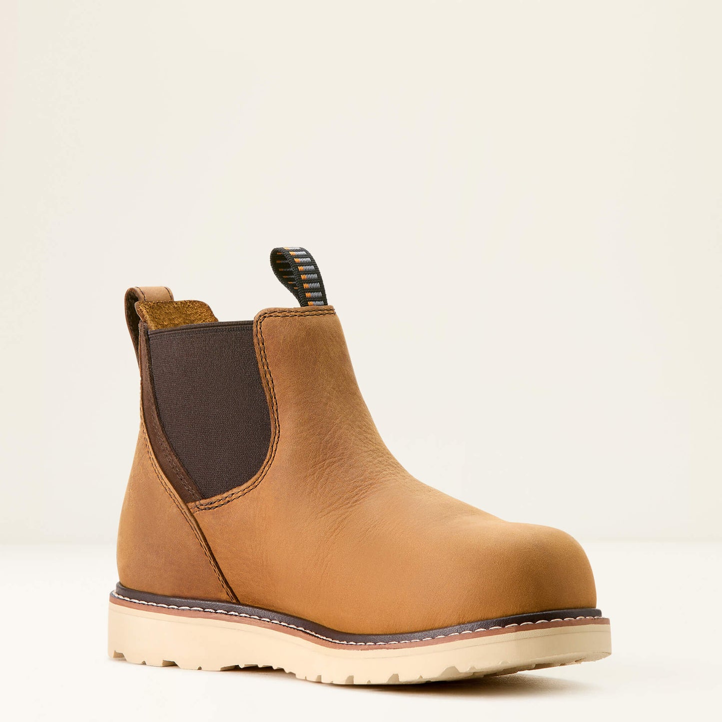 Ariat Women Rebar Wedge Chelsea Waterproof Composite Toe Work Boot