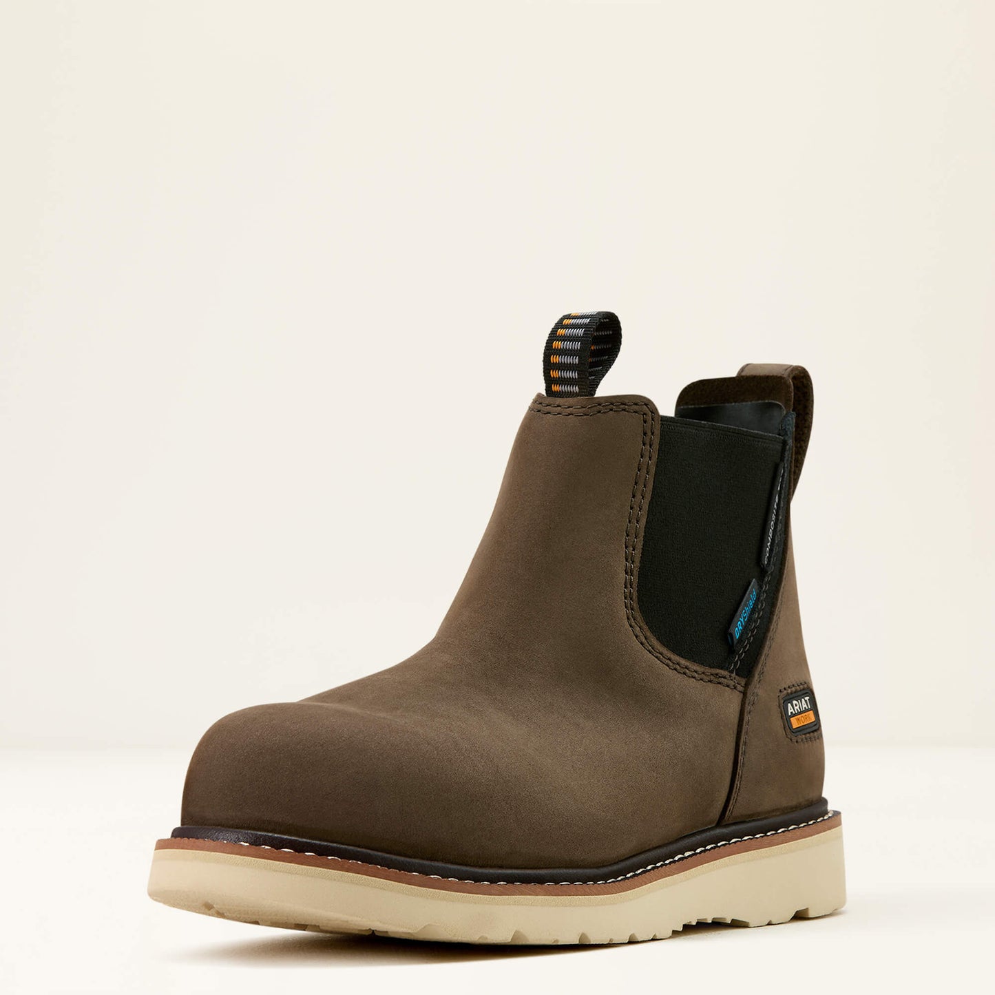 Ariat Women Rebar Wedge Chelsea Waterproof Composite Toe Work Boot