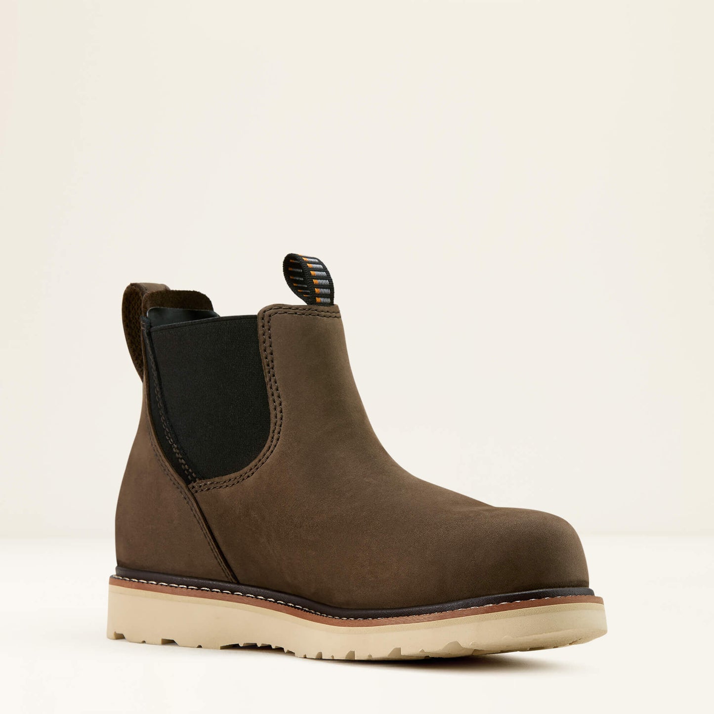 Ariat Women Rebar Wedge Chelsea Waterproof Composite Toe Work Boot