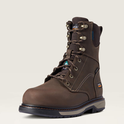 Ariat Women Riveter 8" CSA Glacier Grip Waterproof 400g Composite Toe Work Boot