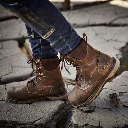 Ariat Women Riveter 8" CSA Glacier Grip Waterproof 400g Composite Toe Work Boot