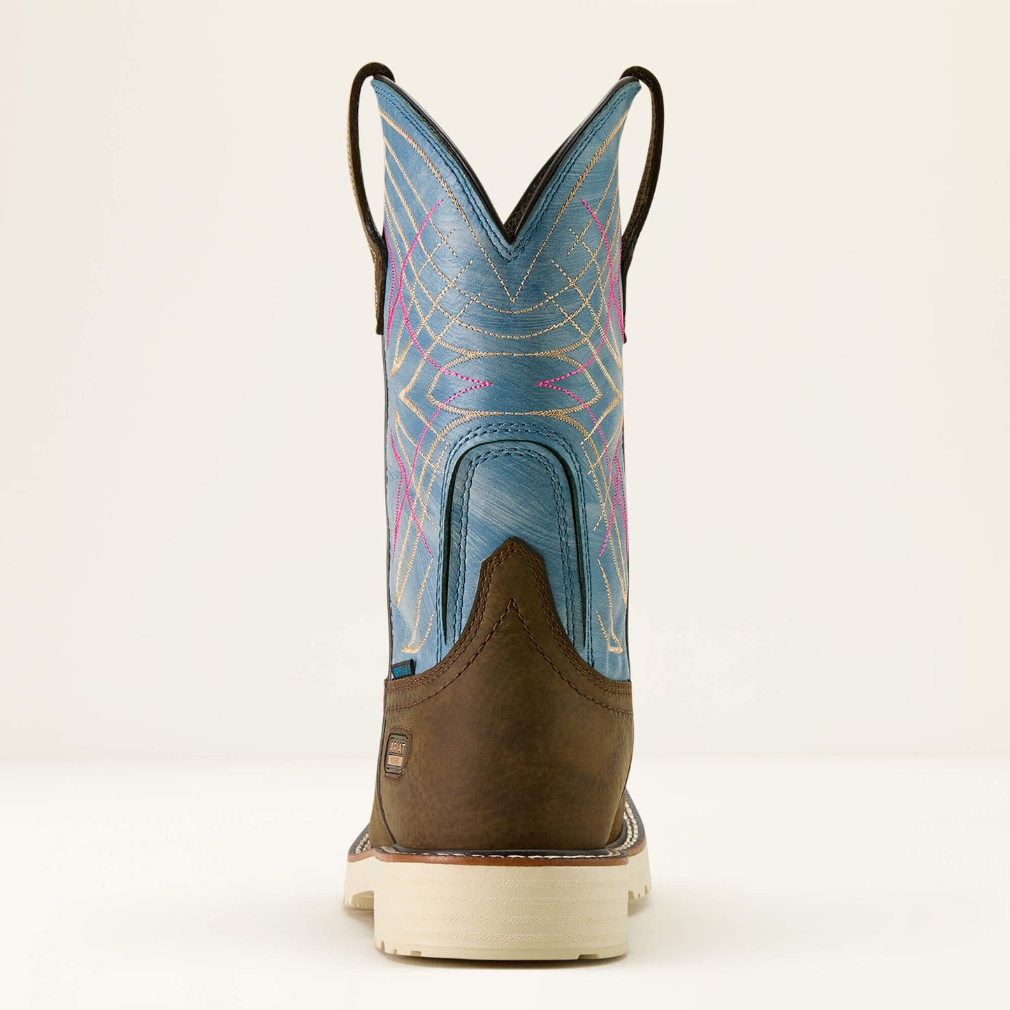 Ariat Women Activator Waterproof Wide Square Toe Work Boot