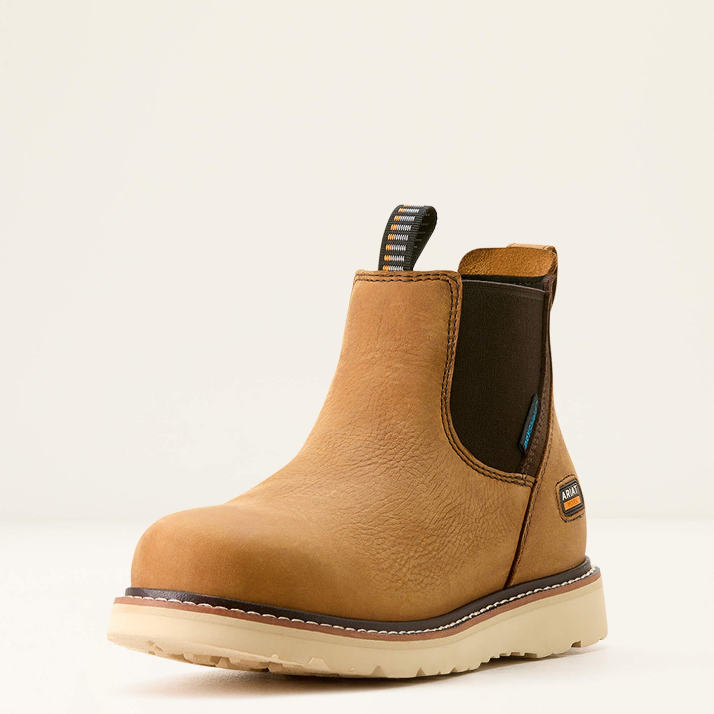 Ariat Women Rebar Wedge Chelsea Waterproof Work Boot
