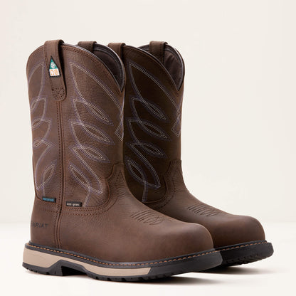 Ariat Women Riveter CSA Glacier Grip Waterproof 400g Composite Toe Work Boot