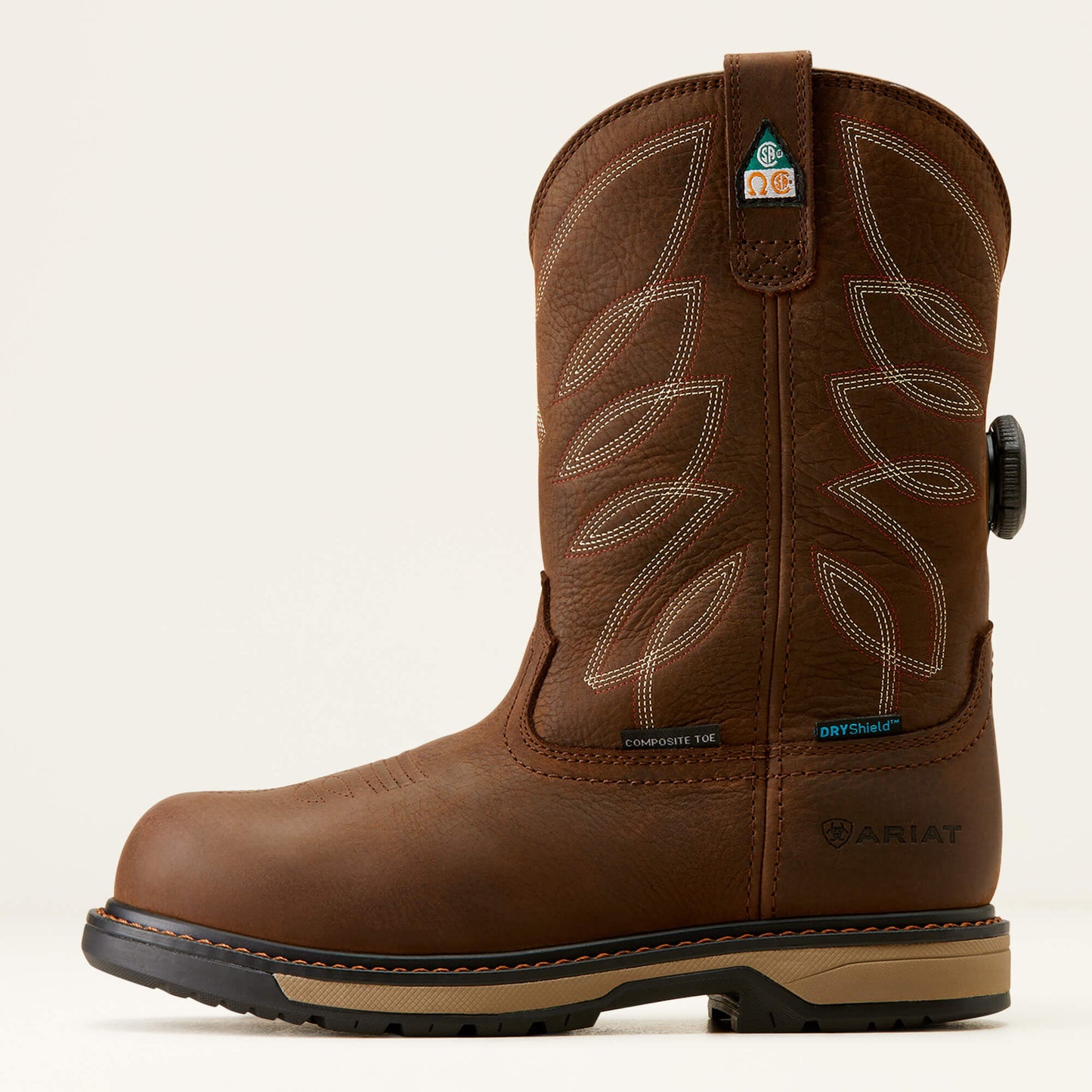 Ariat Women Riveter Pull-On BOA CSA Waterproof Composite Toe Work Boot