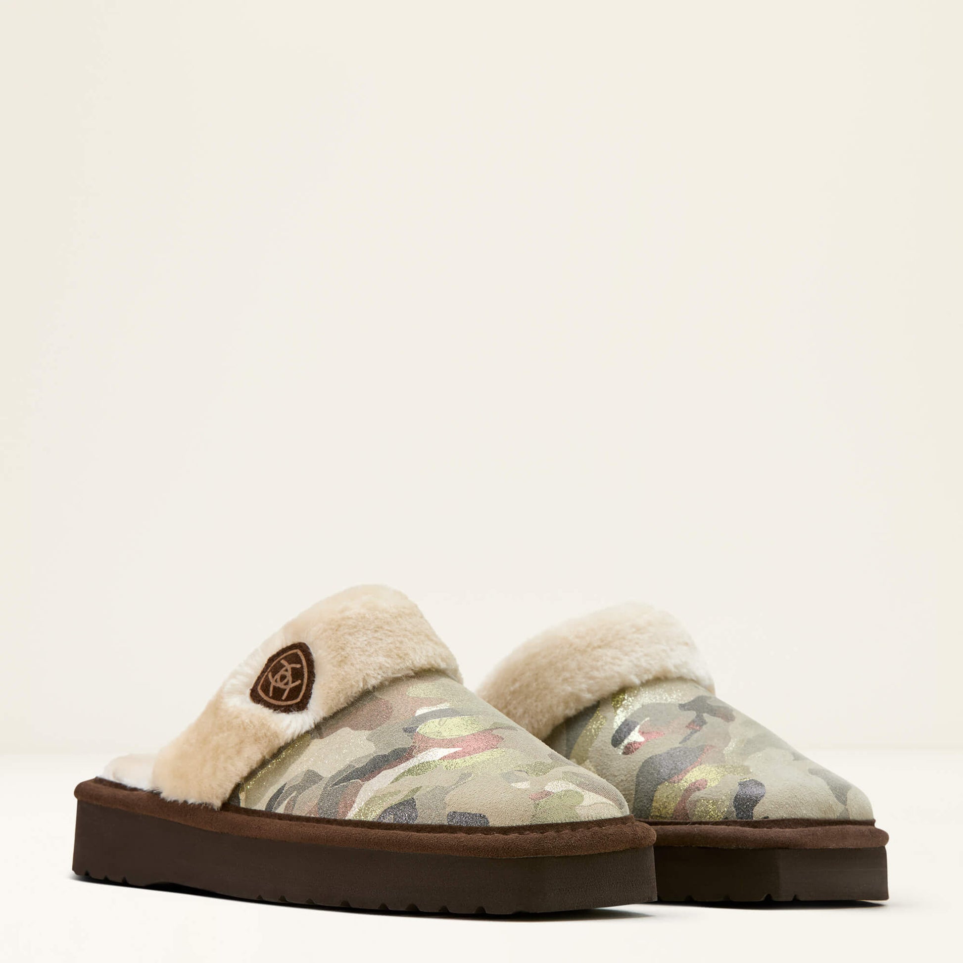 Ariat Women Jackie Square Toe Stack Slipper