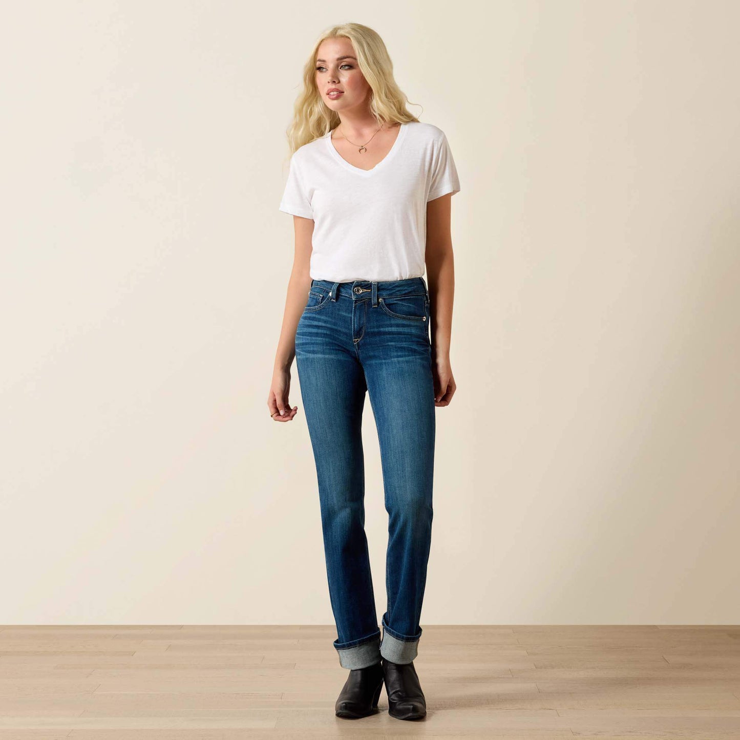 Ariat Women|Trends R.E.A.L. Perfect Rise Abby Straight Jean