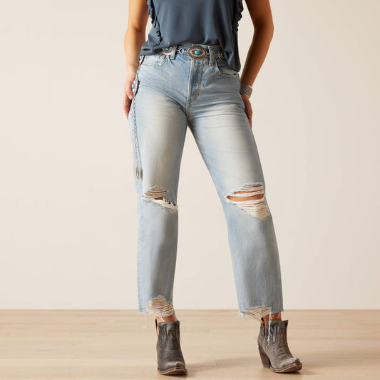 Ariat Women|Trends Ultra High Rise Tomboy Straight Jean