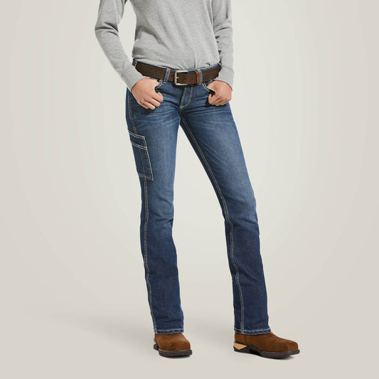 Ariat Women Rebar DuraStretch Riveter Straight Leg Jean