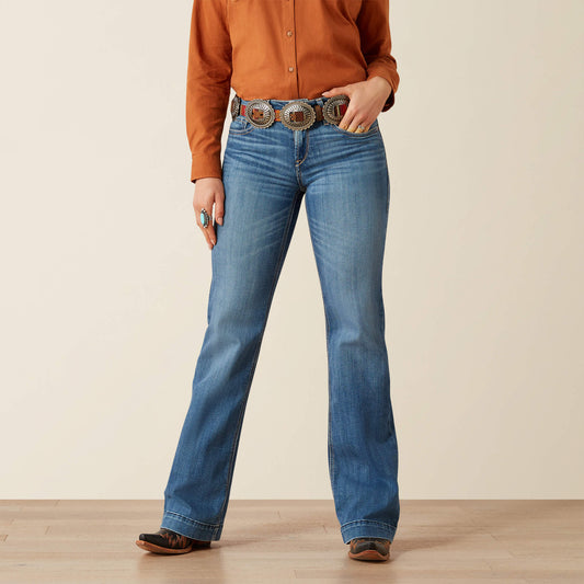 Ariat Women|Trends Perfect Rise Isabelle Wide Trouser Jeans