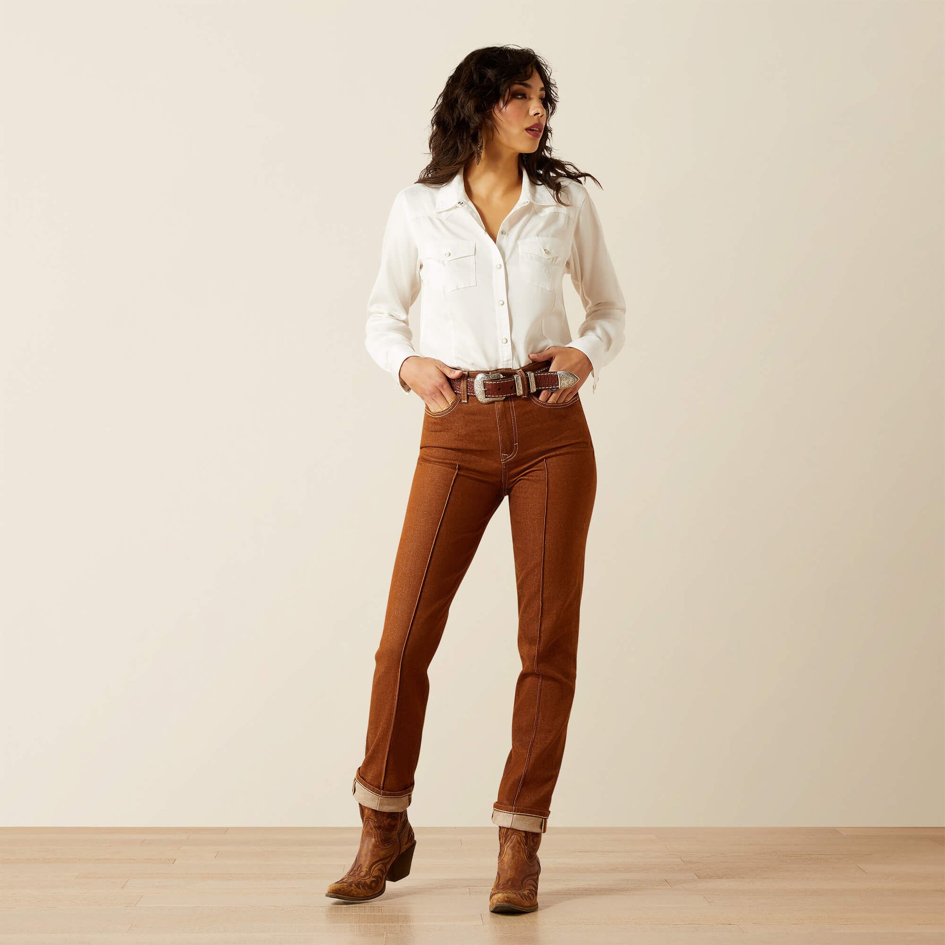 Ariat Women|Trends Ultra High Rise Relaxed Straight Leg Jean