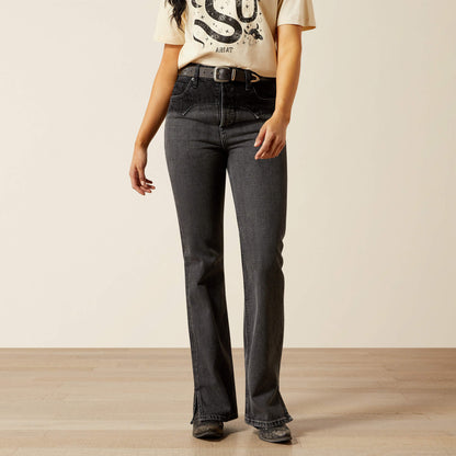 Ariat Women|Trends Ultra High Rise Cheyenne Yoke Tomboy Boot Cut Jean