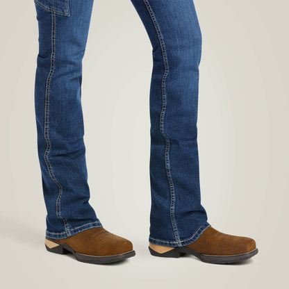 Ariat Women Rebar Work Flex Perfect Rise Riveter Boot Cut Jean