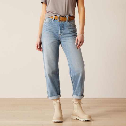 Ariat Women|Trends Ultra High Rise Tomboy Straight Leg Jeans