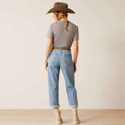 Ariat Women|Trends Ultra High Rise Tomboy Straight Leg Jeans