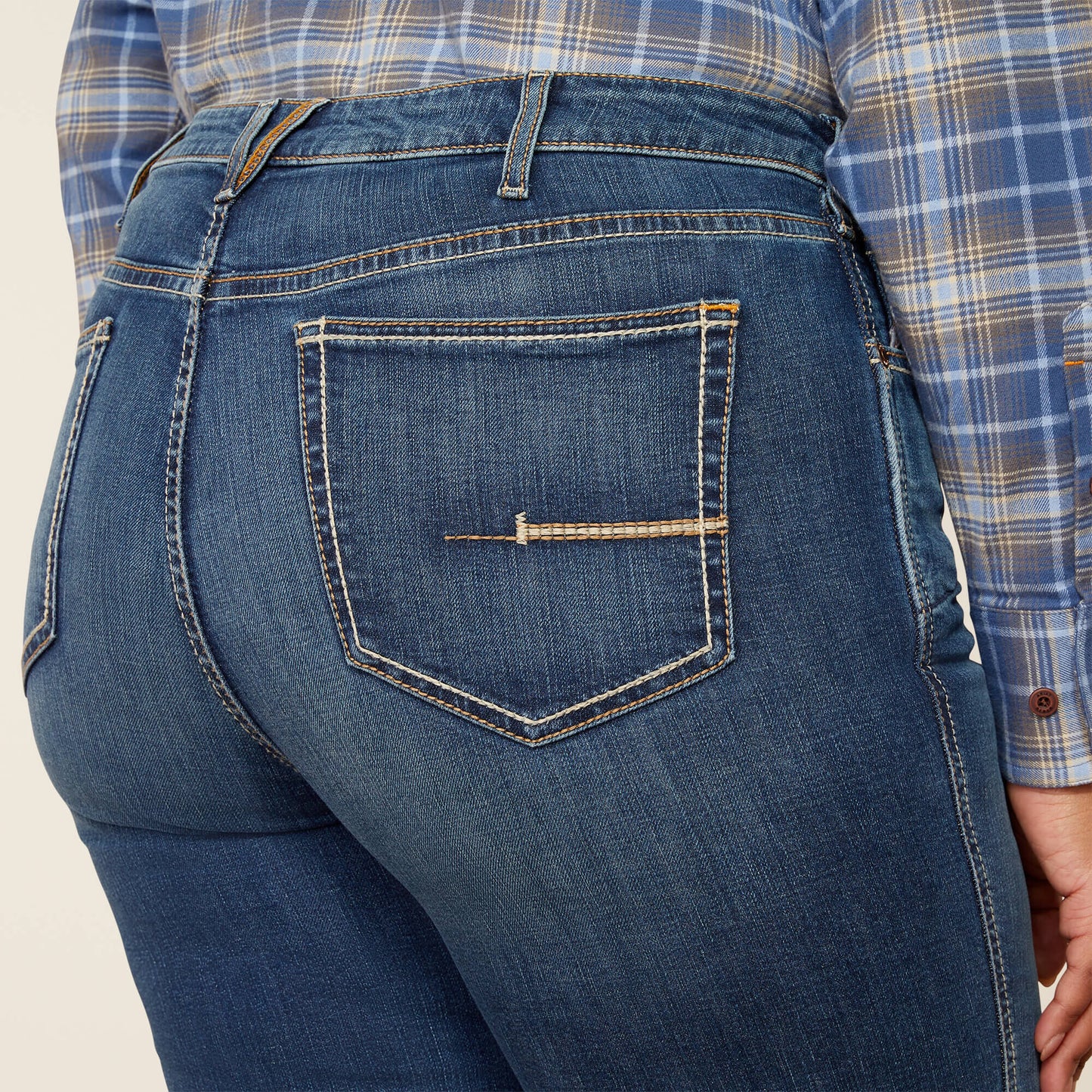 Ariat Women Rebar High Rise Riveter Straight Jean