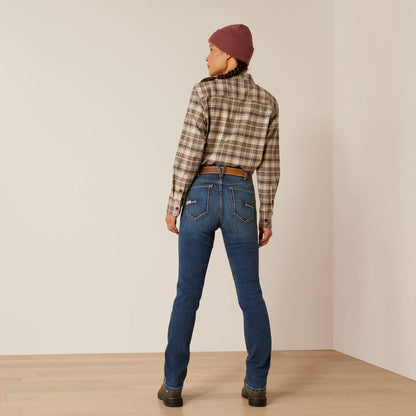 Ariat Women Rebar High Rise Riveter Straight Jean
