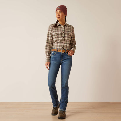 Ariat Women Rebar High Rise Riveter Straight Jean
