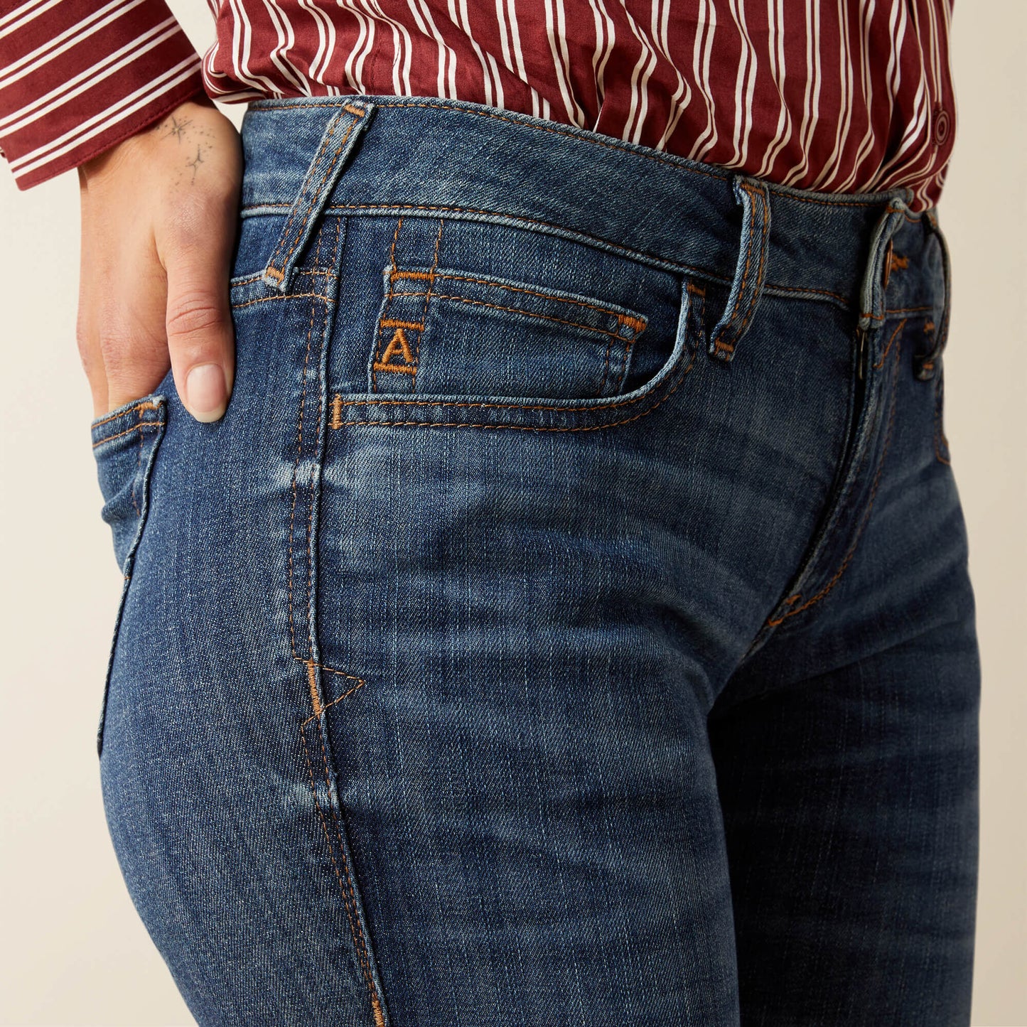 Ariat Women Perfect Rise Bessie Slim Trouser Jeans