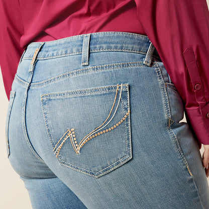 Ariat Women|Trends Mid Rise Giovana Leg Slim Trouser Jeans