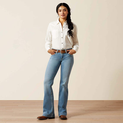 Ariat Women|Trends Mid Rise Giovana Leg Slim Trouser Jeans