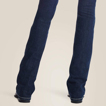Ariat Women|Trends R.E.A.L. Low Rise Stretch Rosy Whipstitch Boot Cut Jean