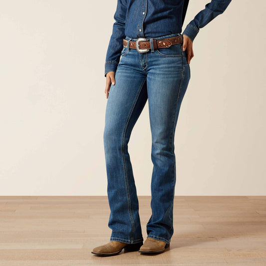 Ariat Women|Trends Mid Rise Aisha Boot Cut Jean