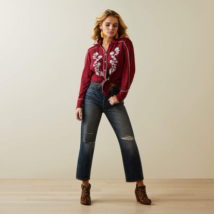 Ariat Women Ultra High Rise Tomboy Straight Jean