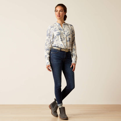 Ariat Women High Rise Bridle Skinny Jeans