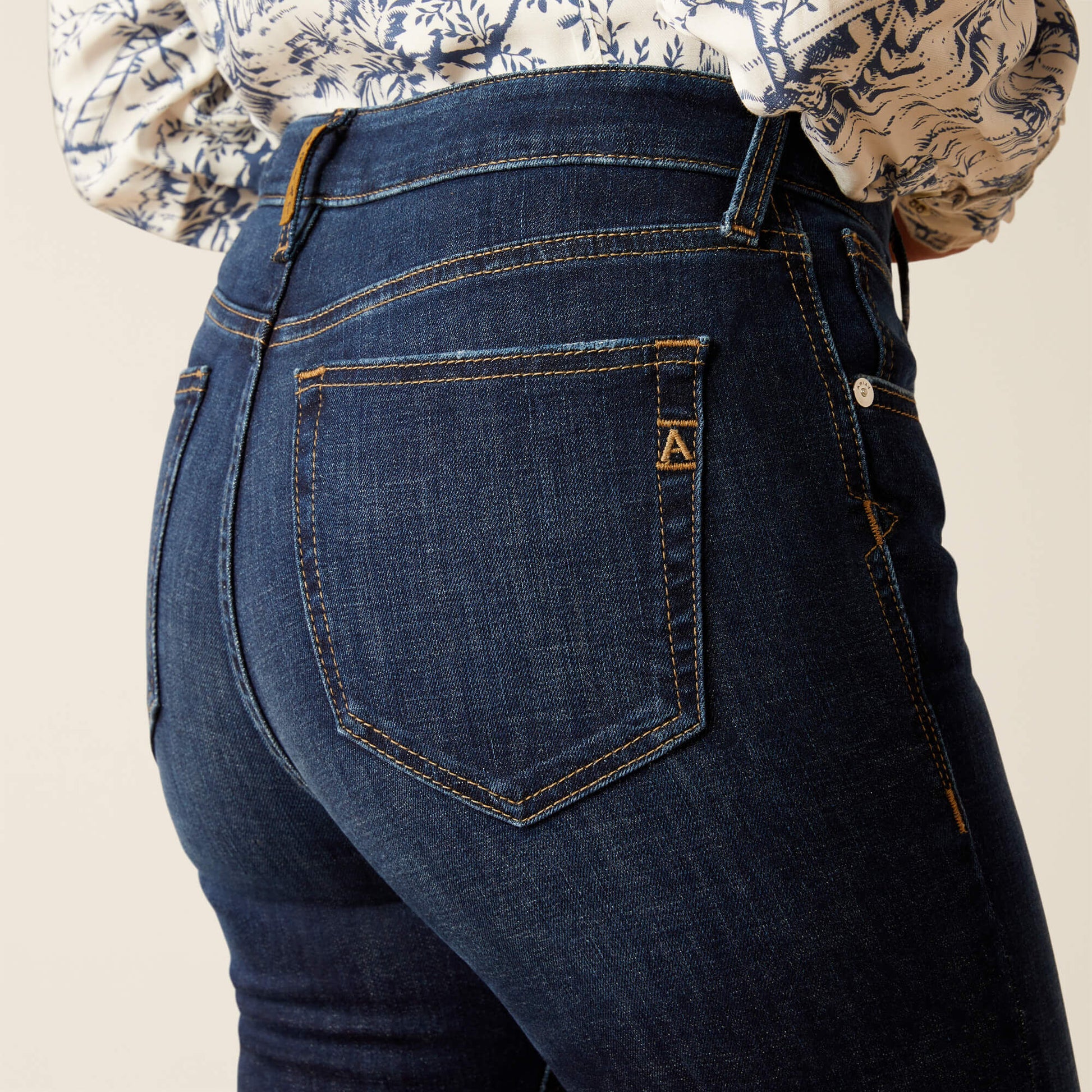 Ariat Women High Rise Bridle Skinny Jeans