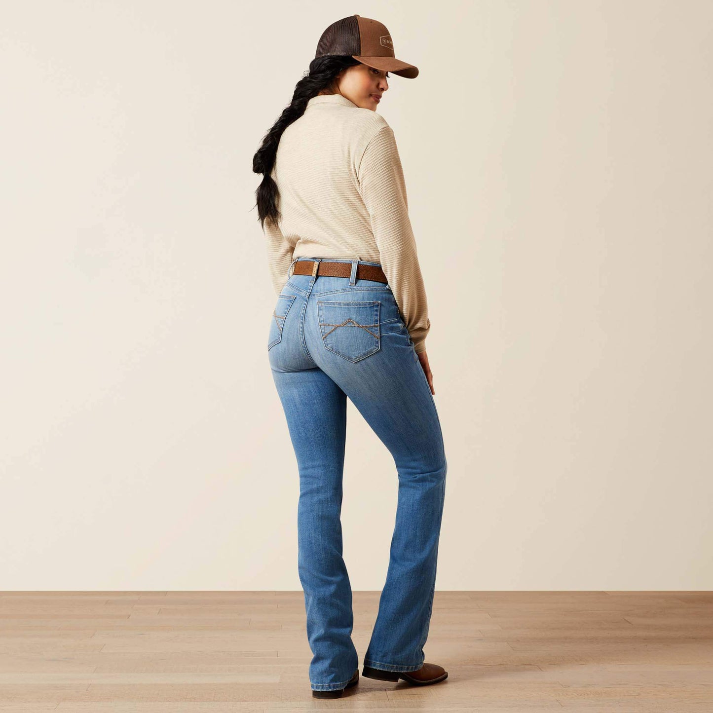 Ariat Women|Trends High Rise Camellia Boot Cut Jean