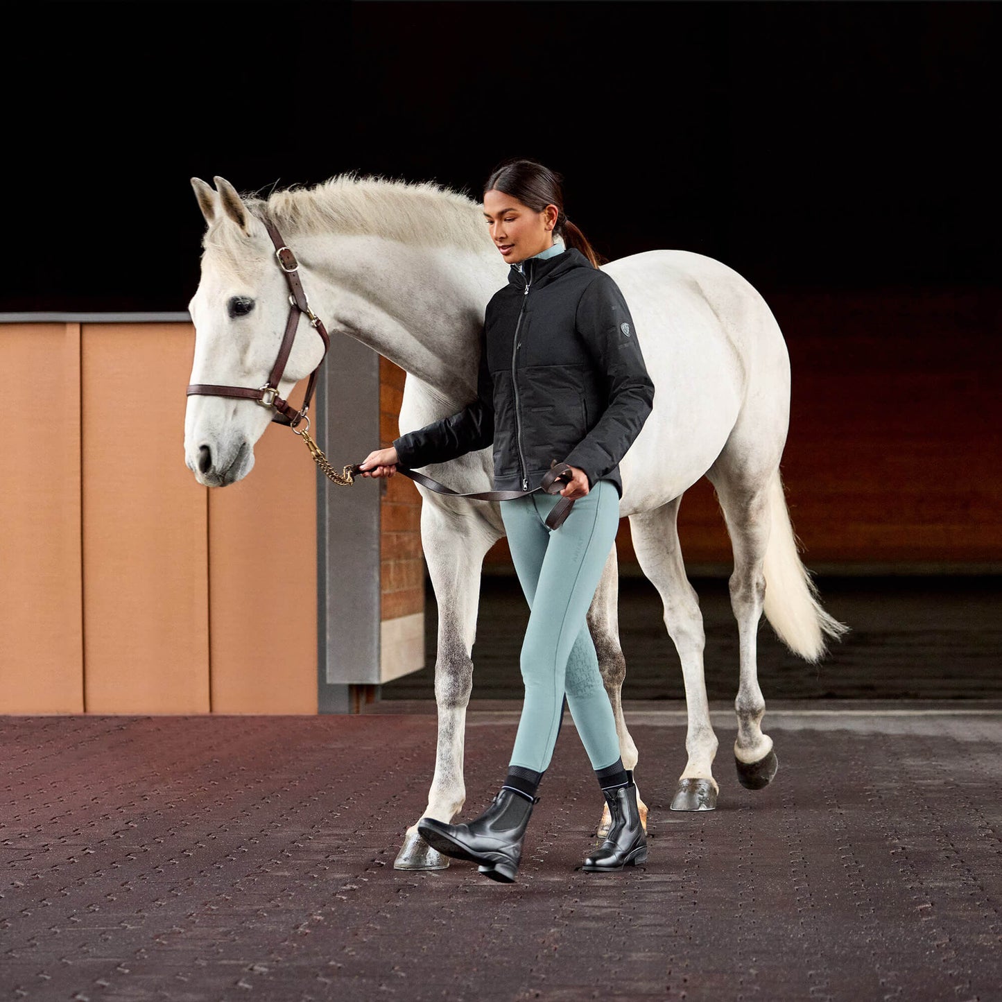 Ariat Women|Trends Tri Factor Vivacity Heat Half Grip Breech