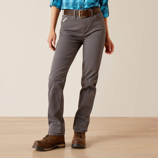 Ariat Women Rebar Perfect Rise Made Tough Straight Pant