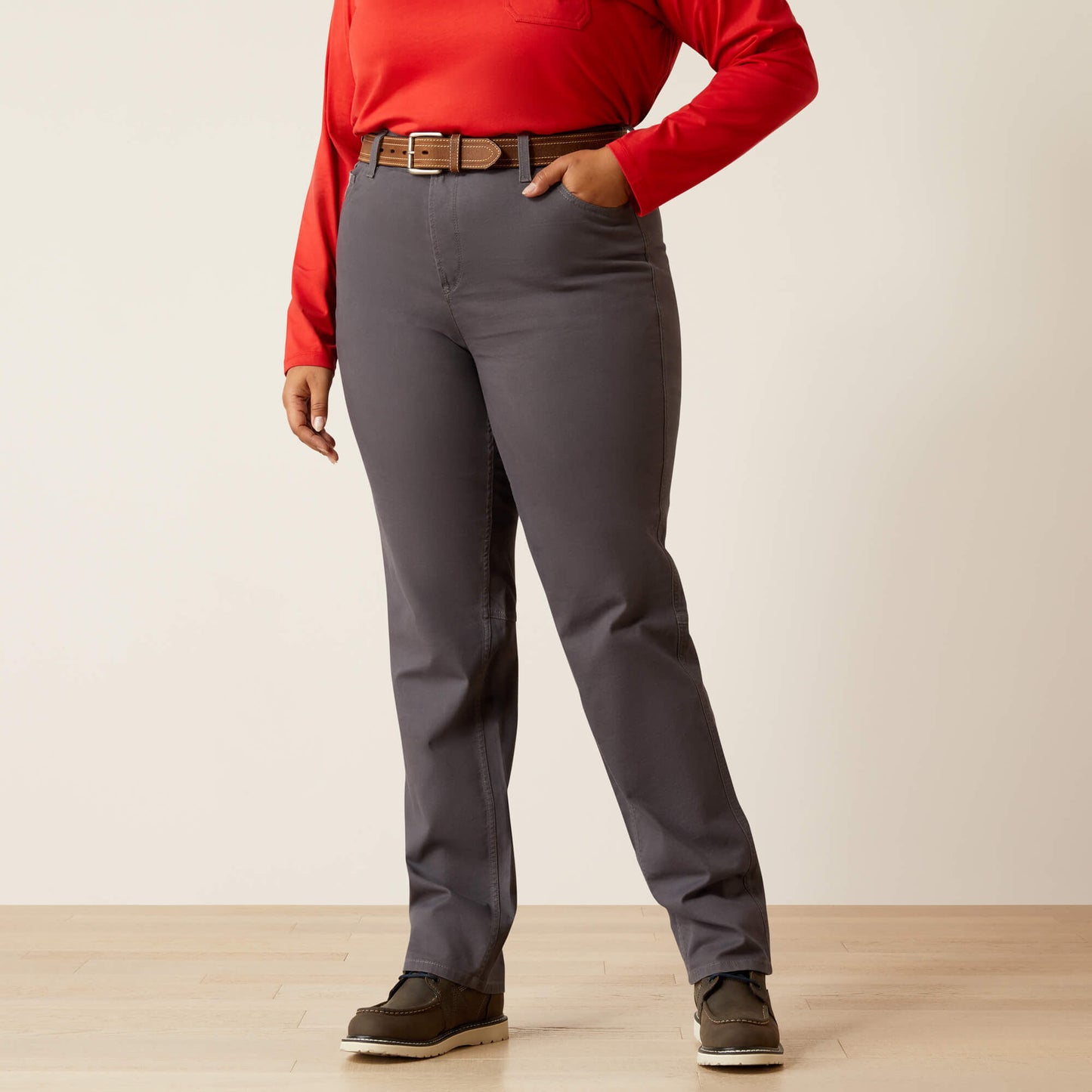 Ariat Women Rebar Perfect Rise Made Tough Straight Pant