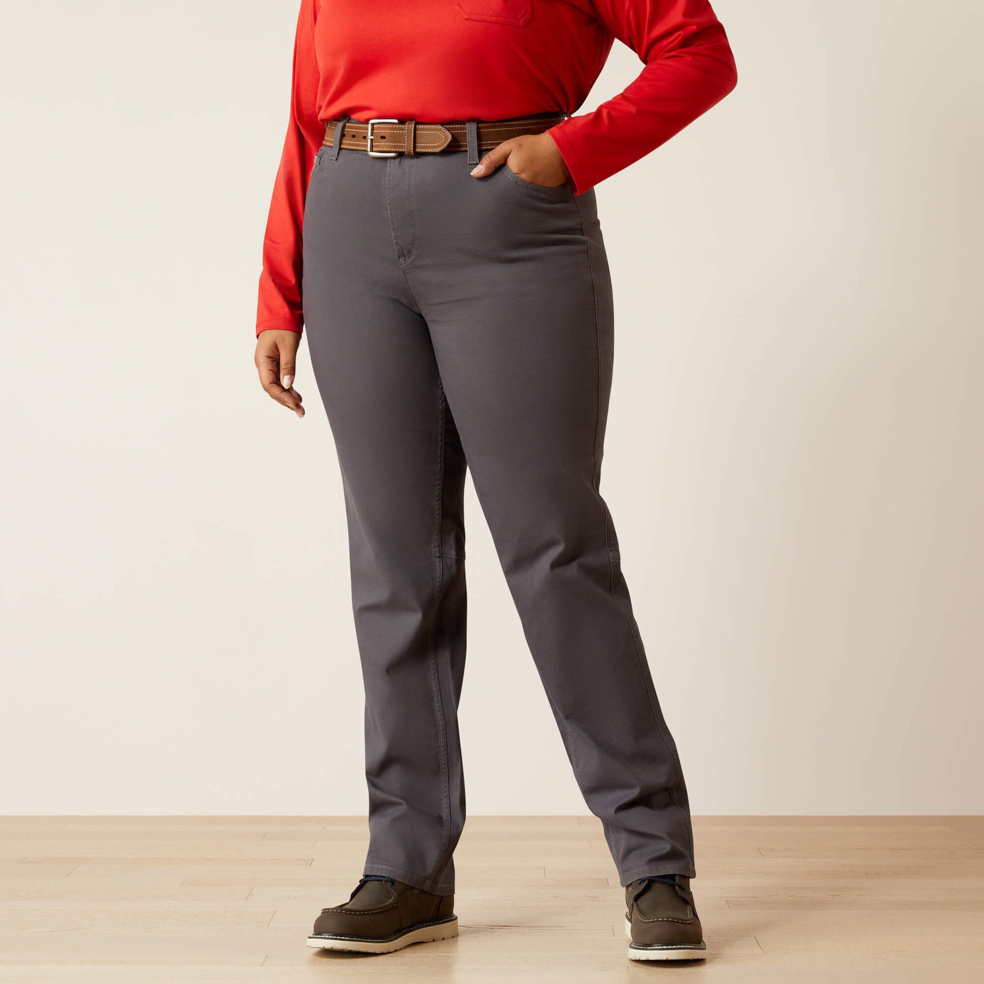 Ariat Women Rebar Perfect Rise Made Tough Straight Pant