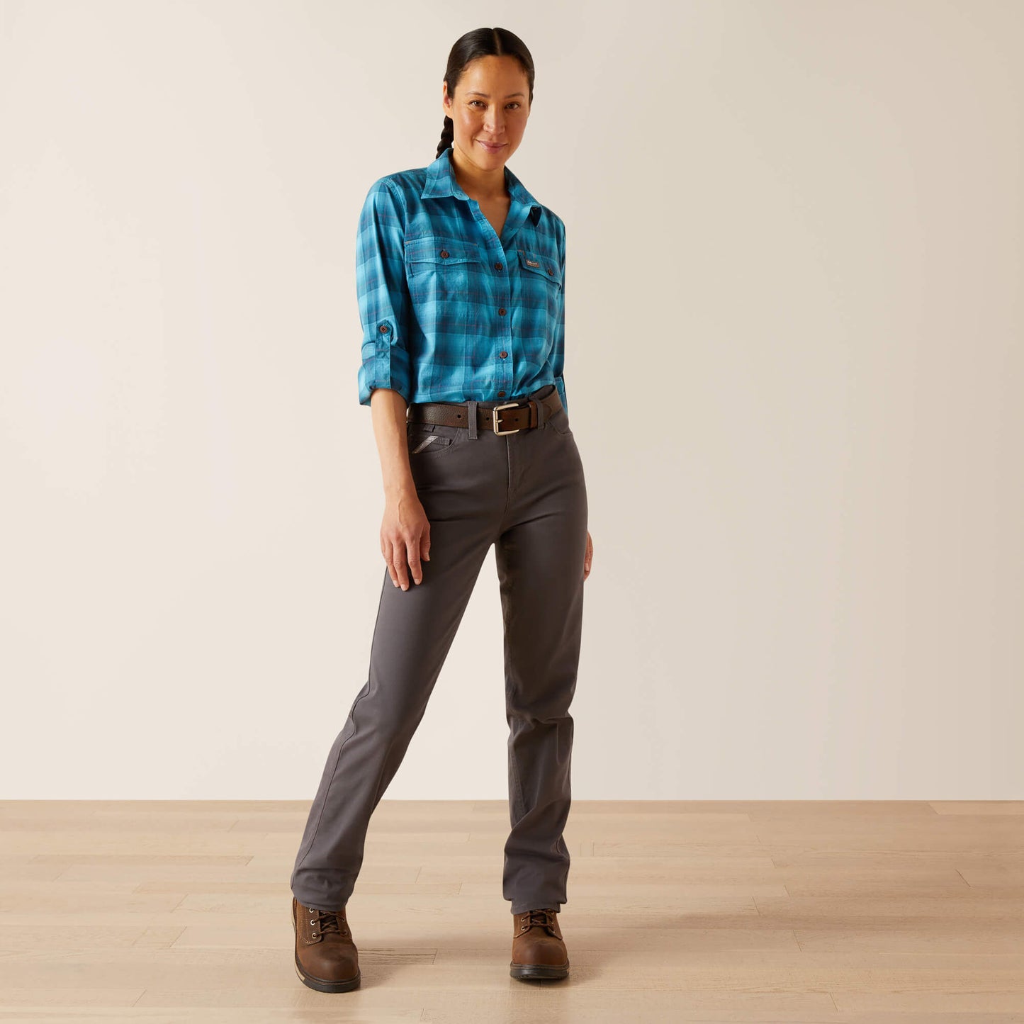 Ariat Women Rebar Perfect Rise Made Tough Straight Pant